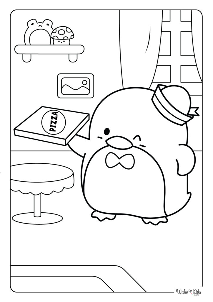 Tuxedo Sam Coloring Pages