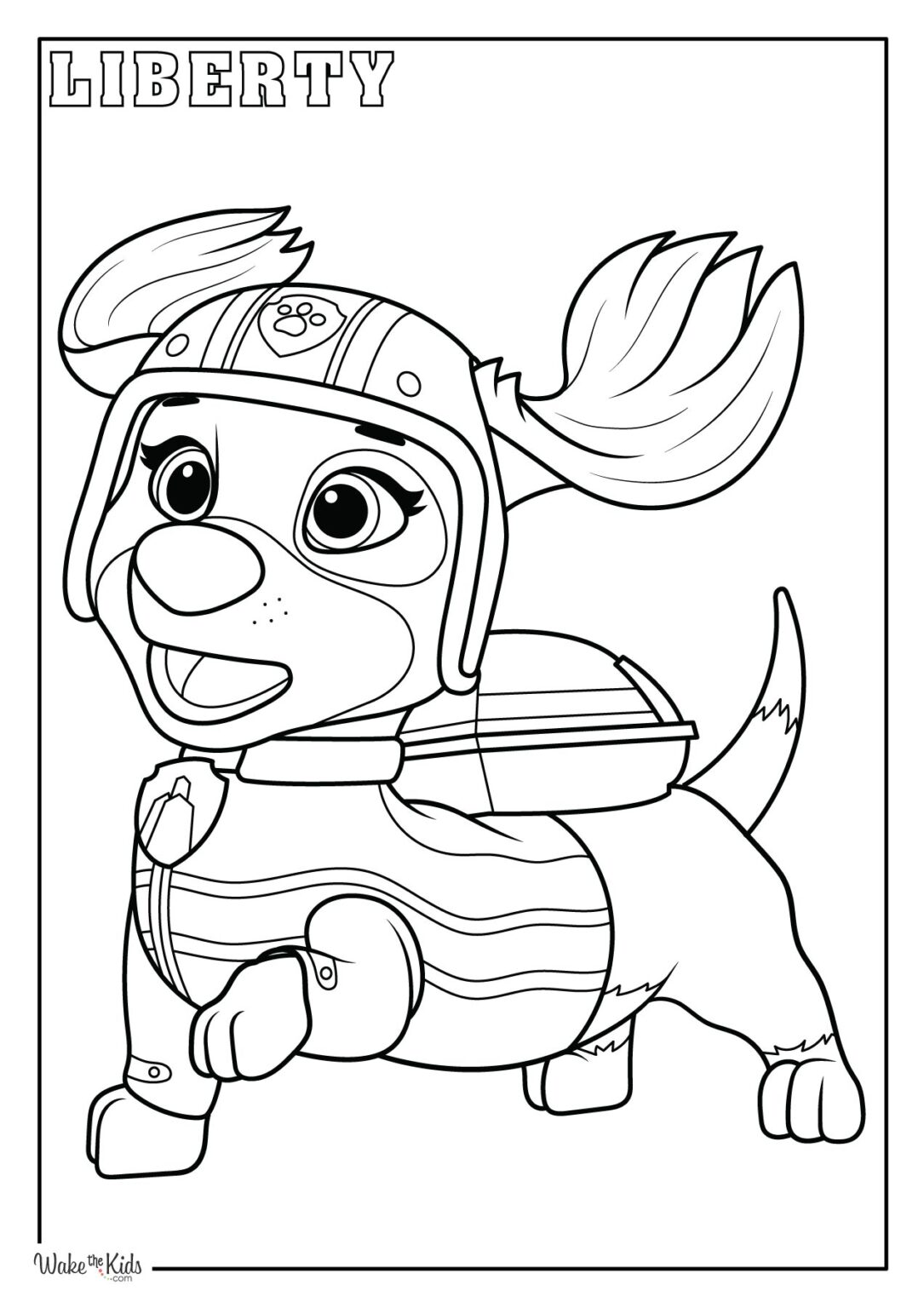 Paw Patrol Coloring Pages (Free Printable PDFs) | WakeTheKids