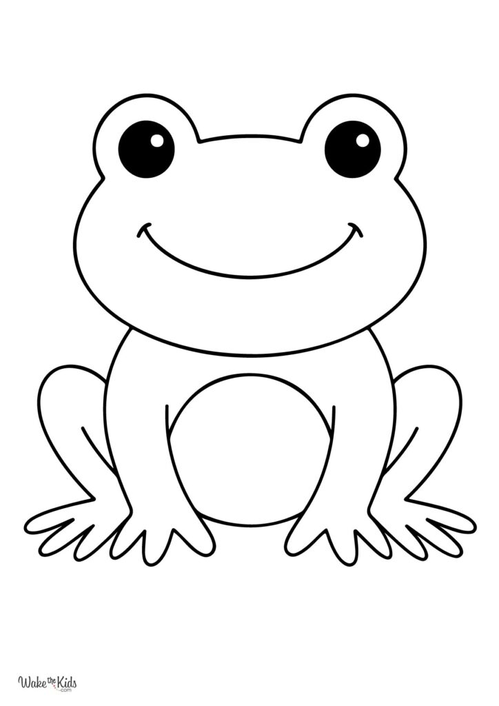 Frog Coloring Pages