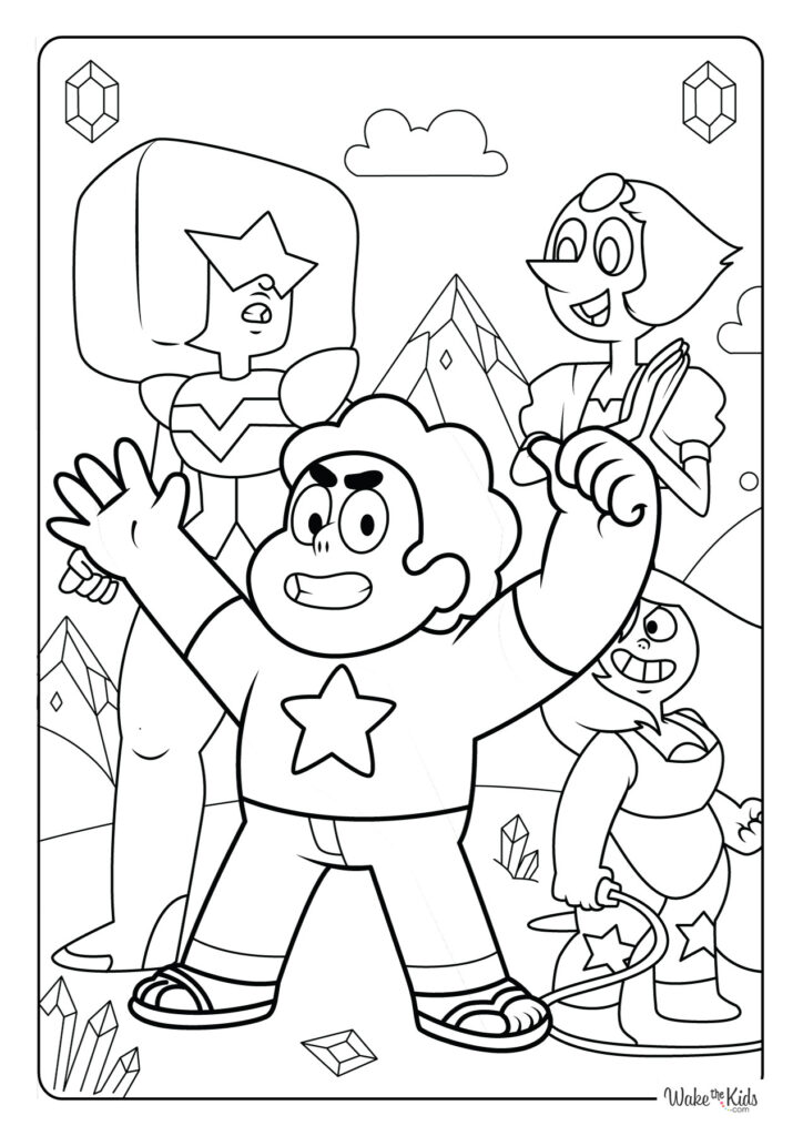Steven Universe Coloring Pages