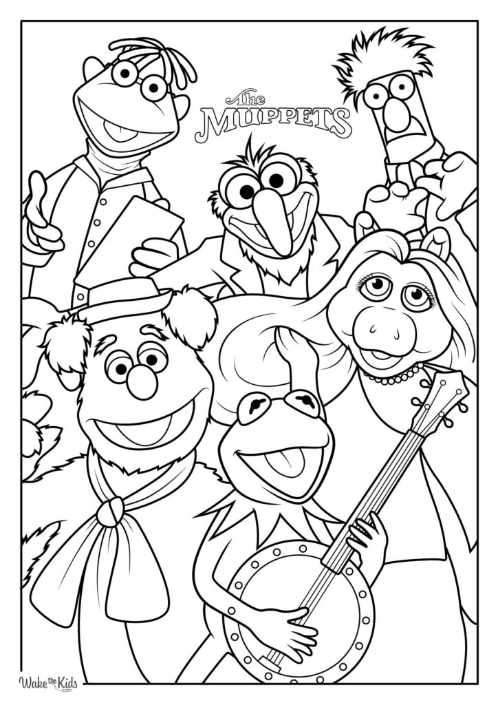 The Muppets Coloring Pages