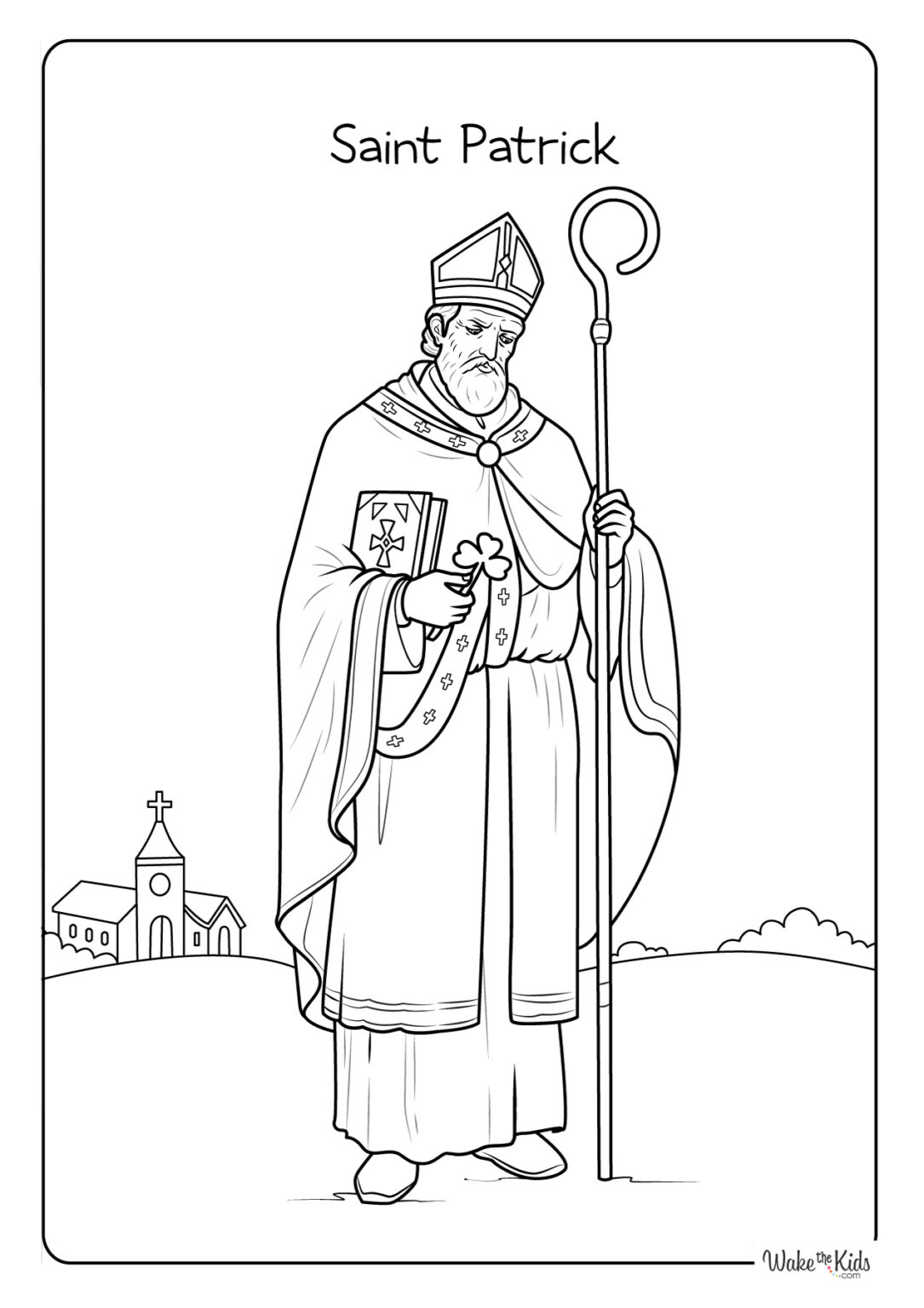 St. Patrick's Day Coloring Pages (Free Printable PDFs) | WakeTheKids