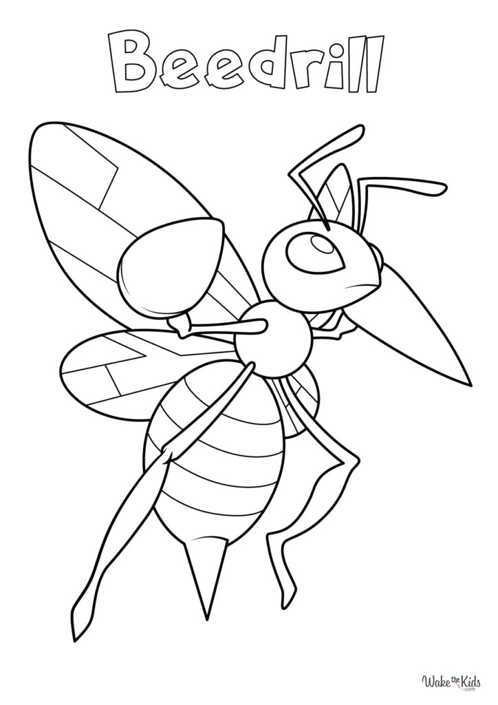Beedrill Coloring Pages