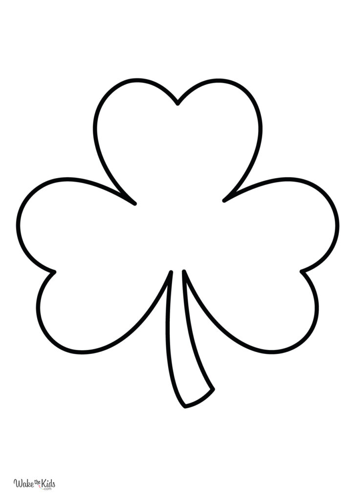 Shamrock Coloring Pages