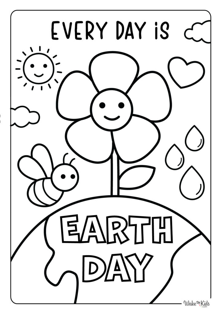 Earth Day Coloring Pages