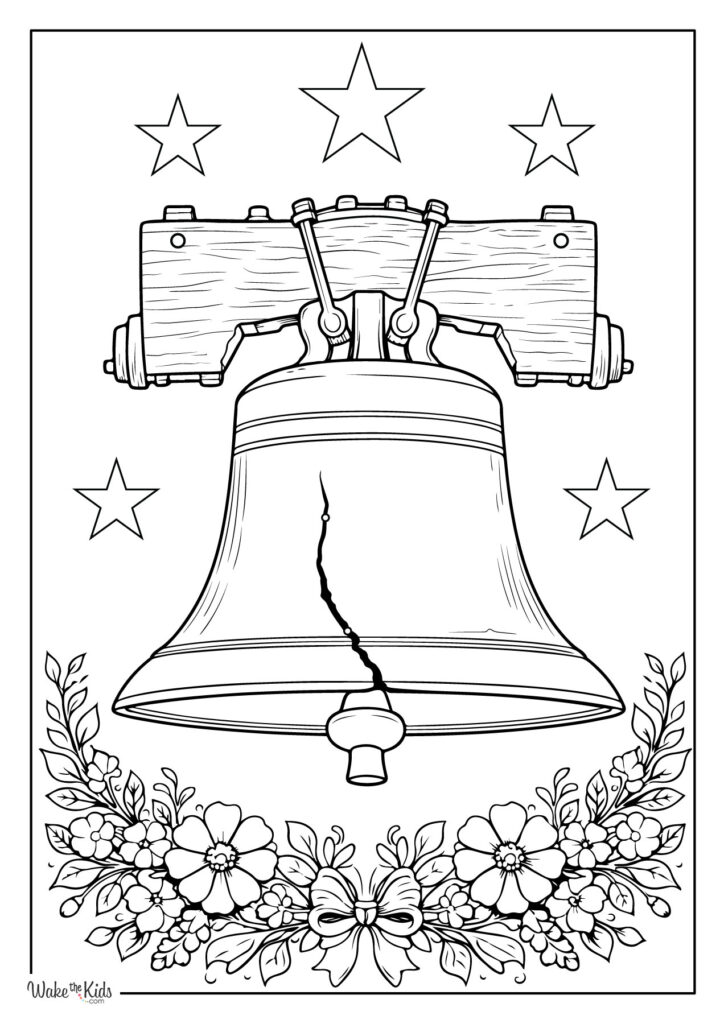 Liberty Bell Coloring Pages