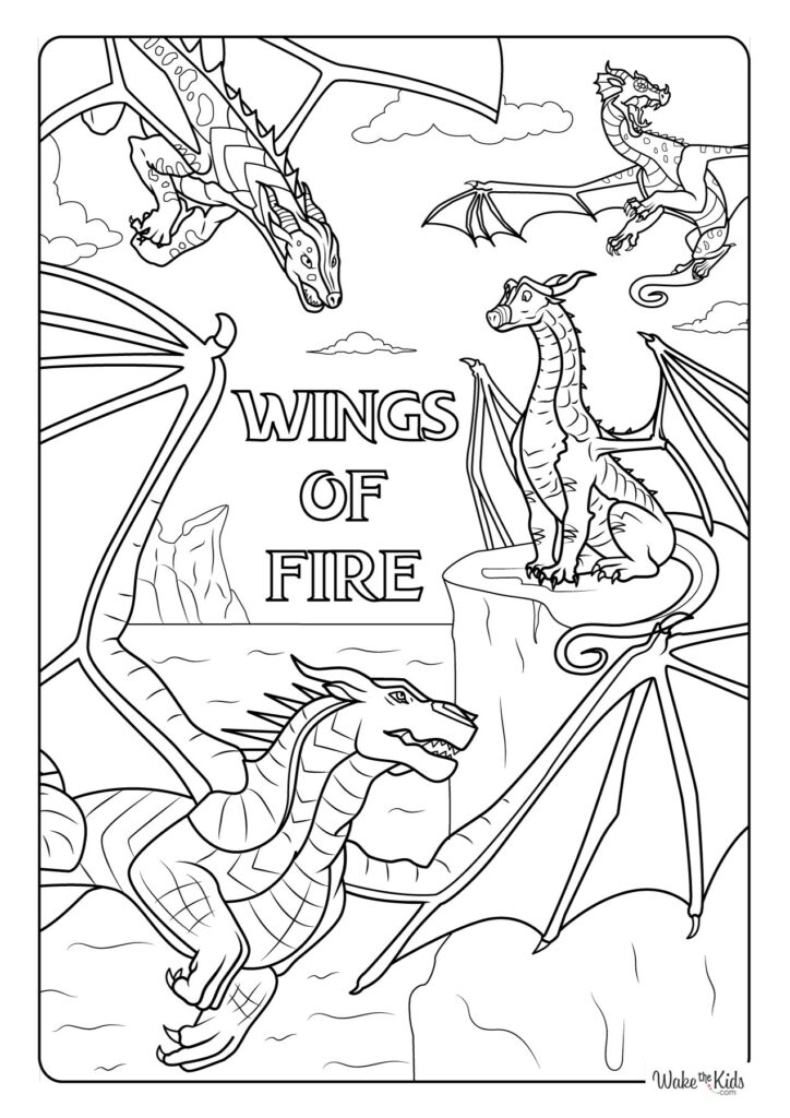 Wings Of Fire Coloring Pages