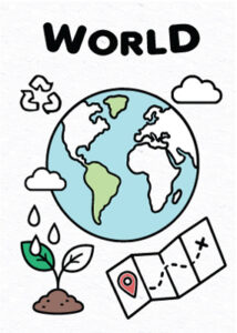 World Coloring Pages