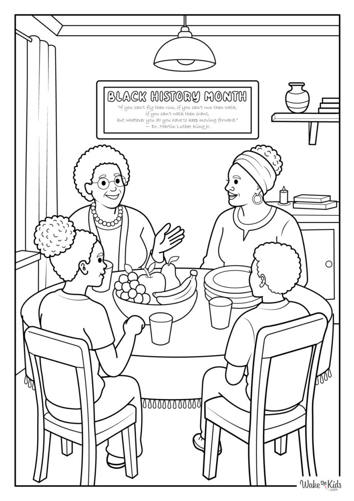 Black History Month Coloring Pages