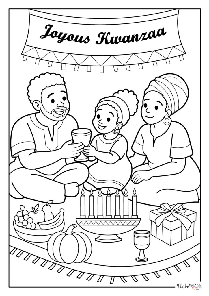Kwanzaa Coloring Pages