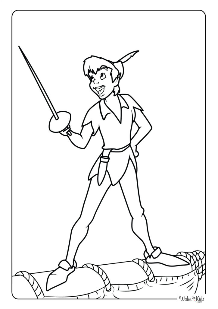 Peter Pan Coloring Pages