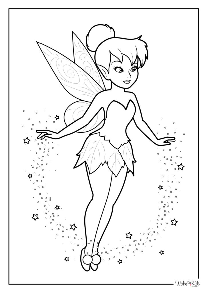 Tinker Bell Coloring Pages